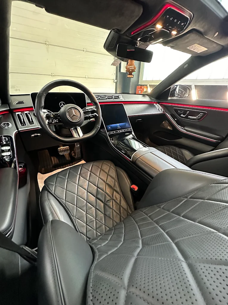 Mercedes S-Klasse — Innenaufbereitung